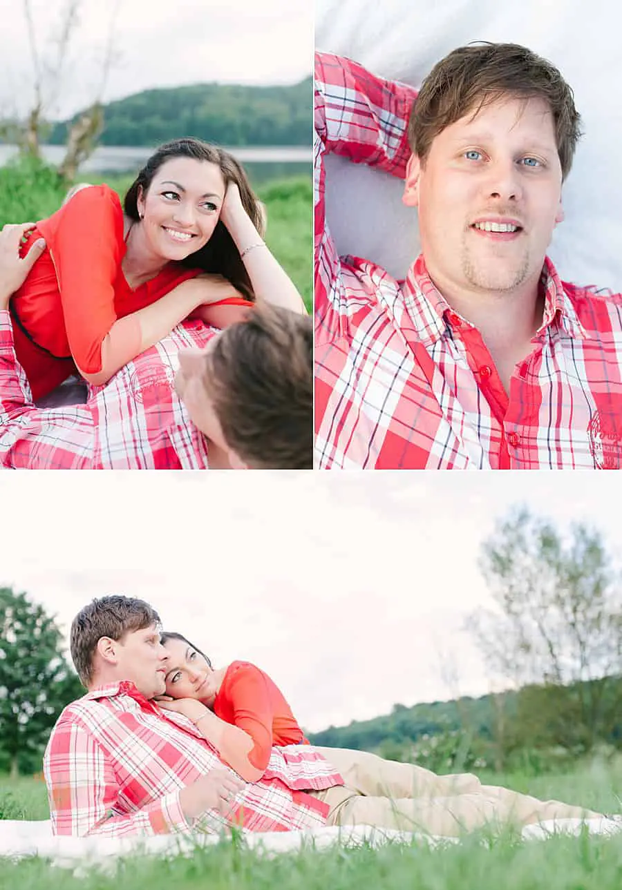 Engagementsession mit Candy und Andrè - Als Hochzeitsfotograf in Plauen und Umgebung unterwegs - Engagementshooting an der Talsperre Pöhl im schönen Vogtland 10