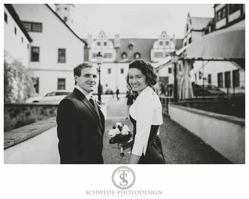 Standesamtliche Trauung von Maren und Thomas im Schloss Hinterglauchau | Kaminzimmer - Hochzeitsfotos in Glauchau - Als Hochzeitsfotograf unterwegs in Glauchau 1