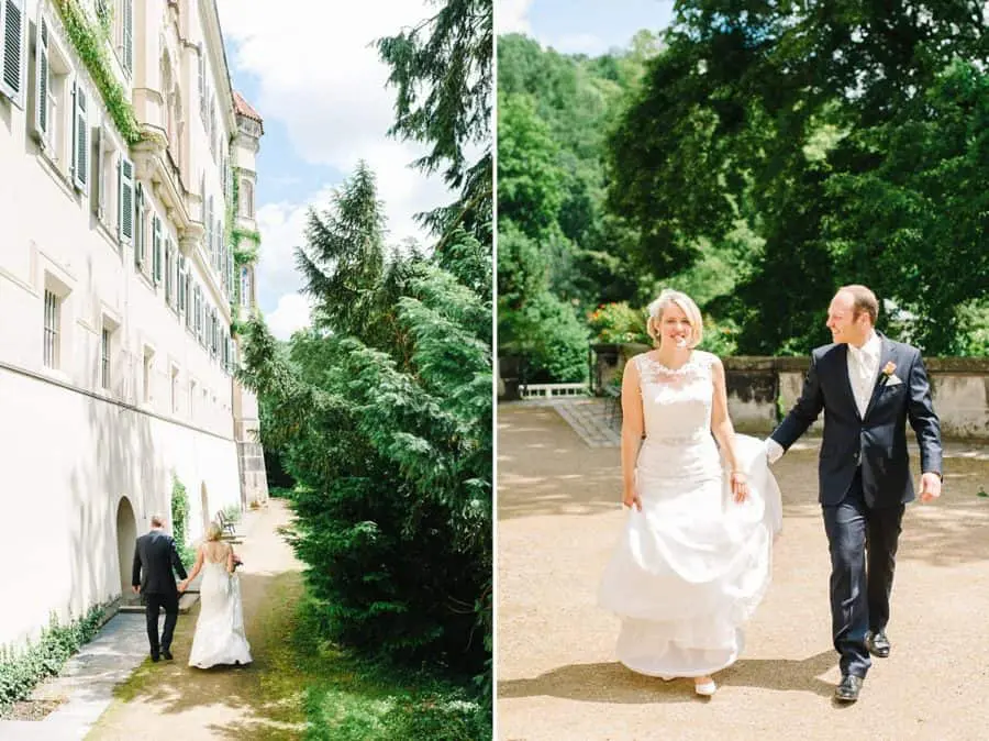 Als Hochzeitsfotograf im Schloss Waldenburg unterwegs 1