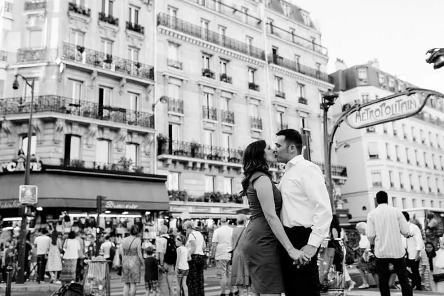 Eine wunderbare Liebe in Paris - After Wedding Fotos In Paris 26