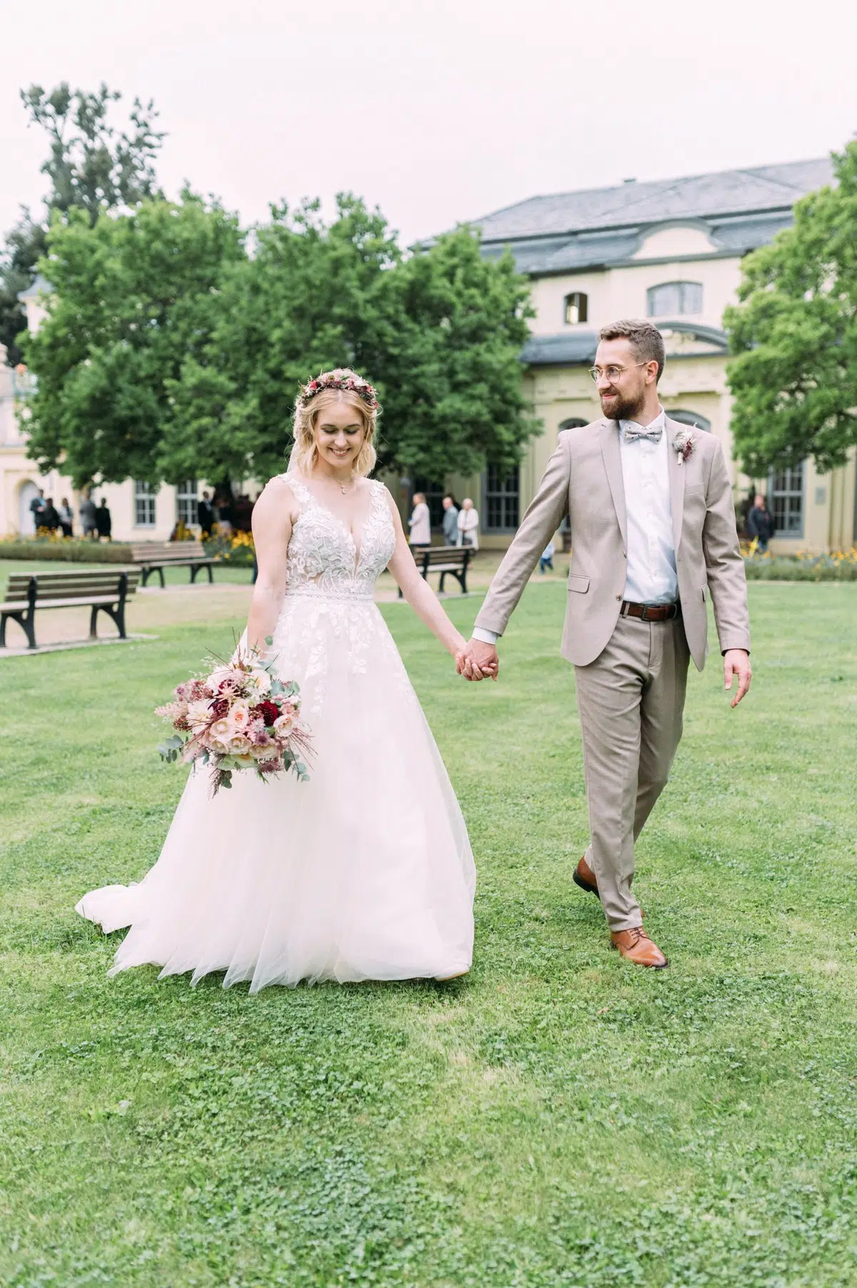 Teehaus Altenburg | Die Hochzeit von Iris & Dominic 65